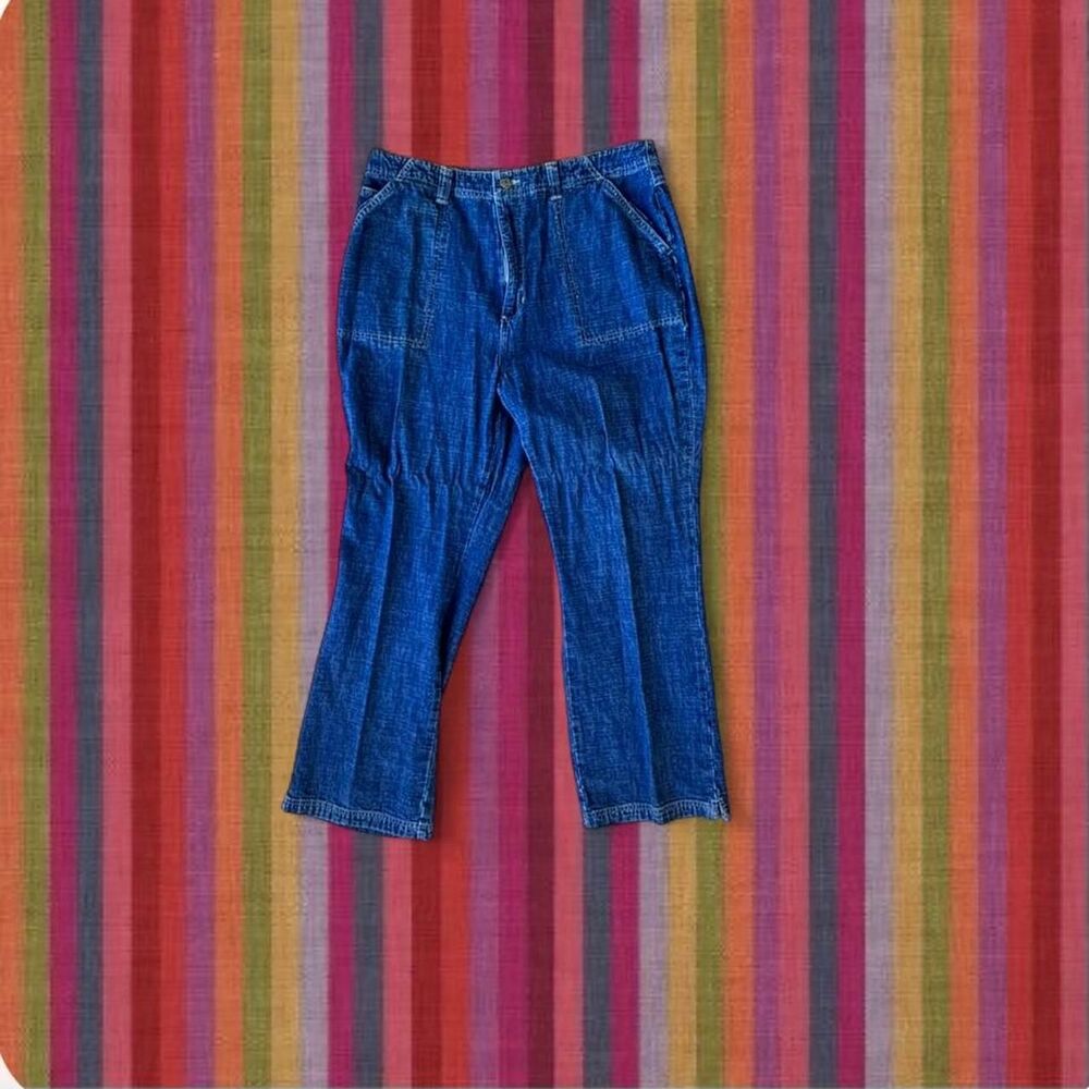 Cherokee Women's Blue and Navy Jeans